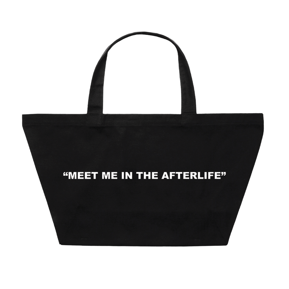 Afterlife Oversized Tote - Black