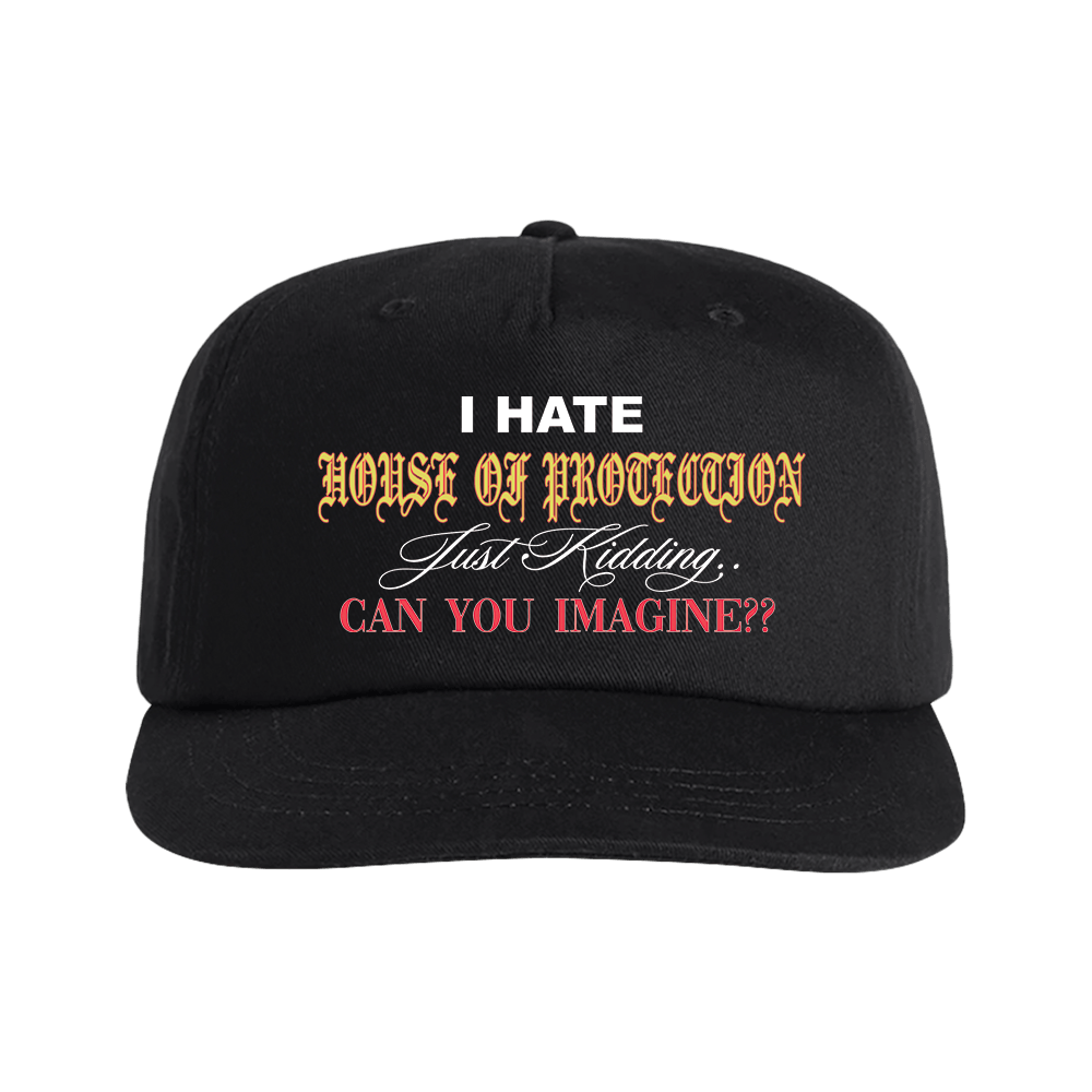 I Hate HOP Surf Cap - Black