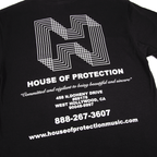 House Of Protection Logo Tee - Black